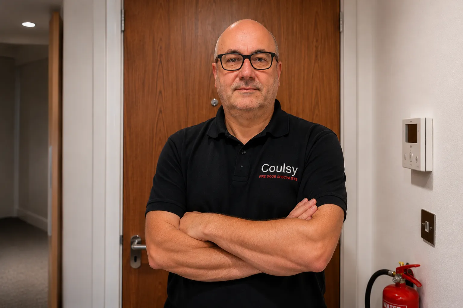 Robert Coulson, FireQual fire door inspector, Yorkshire